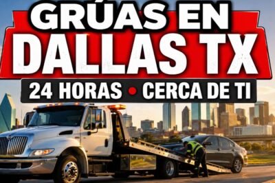 Grúas en Dallas TX 24 Horas Servicio Rápido Cerca de Ti