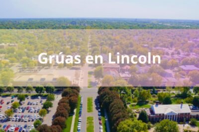Grúas en Lincoln