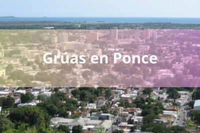 Grúas en Ponce