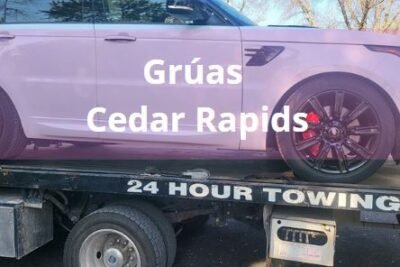 Encuentra tu Grúa o Recas en Cedar Rapids 24 horas Cerca de Mi
