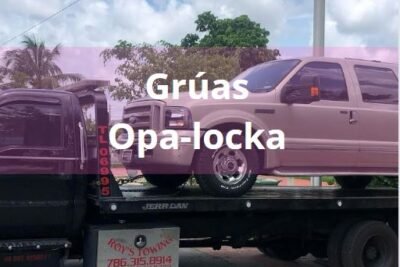 Encuentra tu Grúa o Recas en Opa-locka 24 horas Cerca de Mi