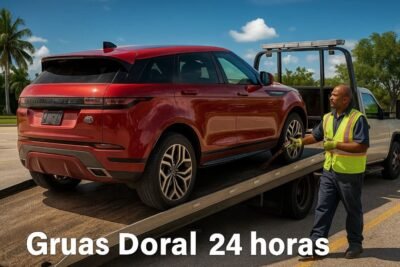 Encuentra tu Grúa o Recas en Doral 24 horas Cerca de Mi